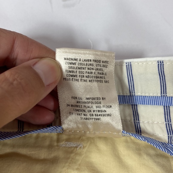 Anthropologie Daughters of the Liberation Chino with Embroidered Birds - Picture 11 of 14